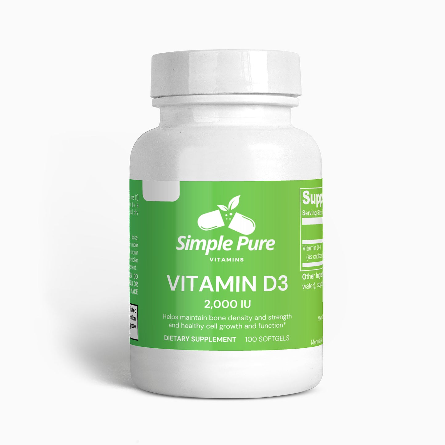 Vitamin D3 2,000 IU