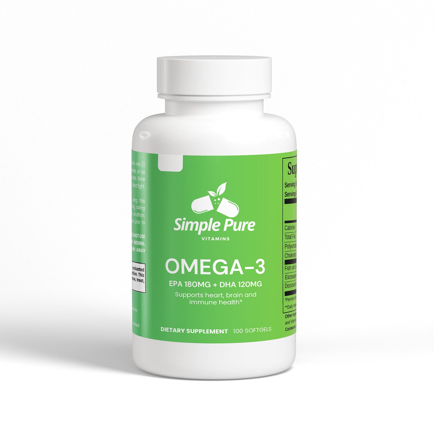 Omega-3 EPA 180mg + DHA 120mg