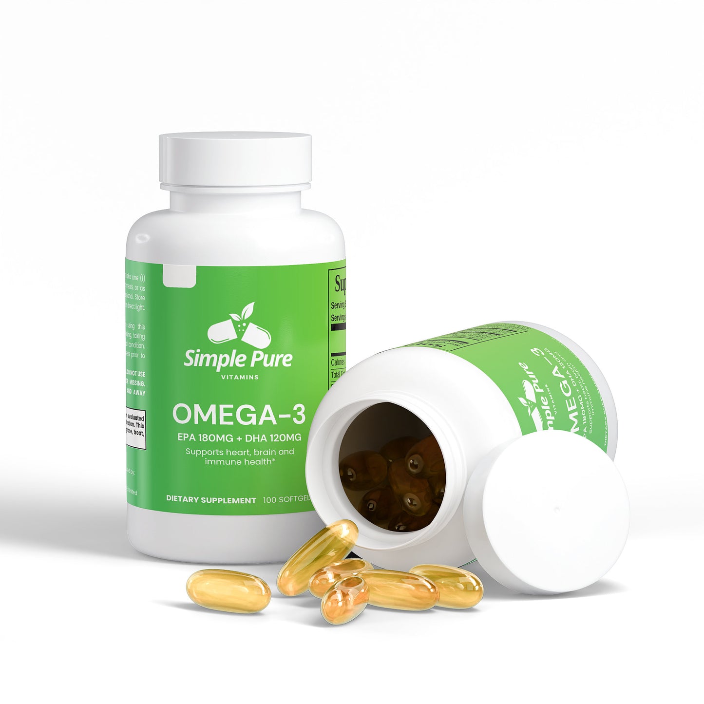 Omega-3 EPA 180mg + DHA 120mg